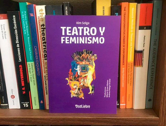 imagen correspondiente a la noticia: "Libro aborda la mirada feminista en el teatro"
