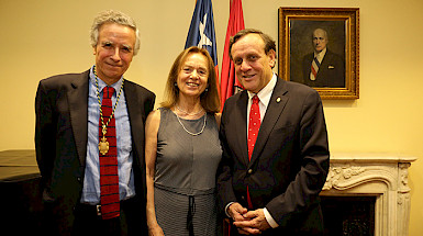 Patricio Lizama, Rosa María Lazo e Ignacio Sánchez