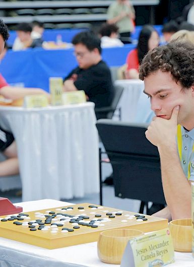 Gustavo Gibbons in the competition