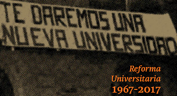 Portada de la Revista Universitaria con el lienzo "Te daremos una nueva universidad".