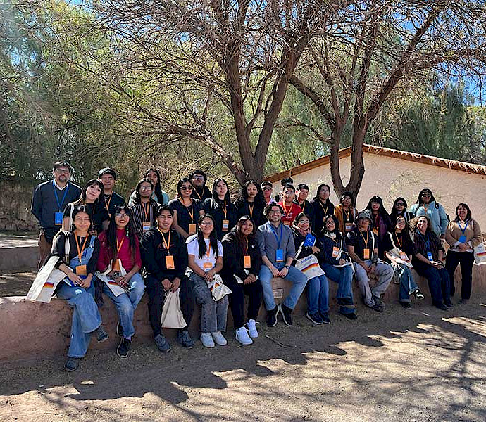 Participantes del programa Voces Andinas