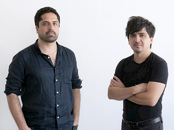 Imagen de los dos jóvenes que obtuvieron el premio