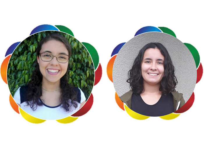 se ve foto de las dos ganadoras