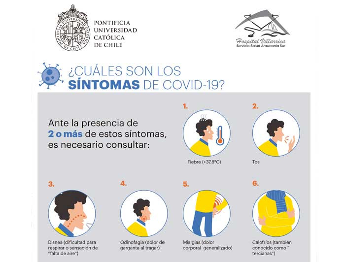 imagen correspondiente a la noticia: "Campus Villarrica y hospital de la ciudad se unen para frenar avance del coronavirus"