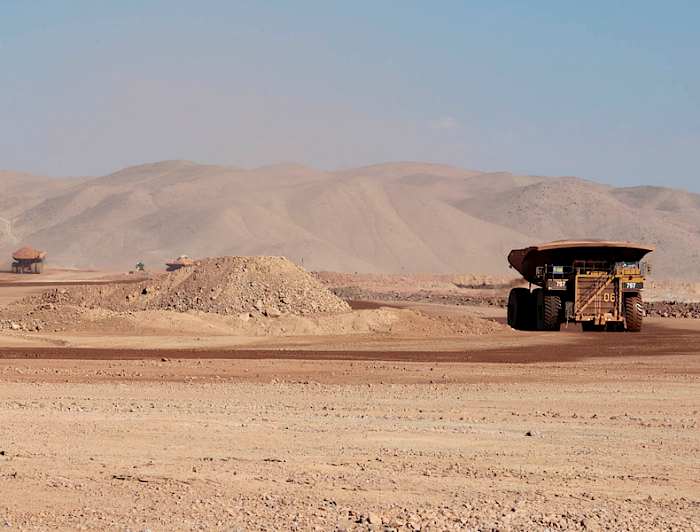 Faenas mineras. Foto Antofagasta Minerals.