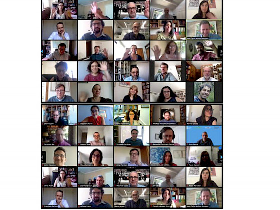 Constitución del Colegio Electoral. Foto UC