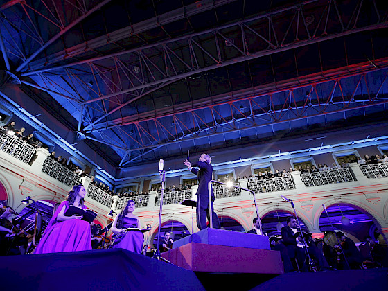 Concierto en el centro de extensión uc