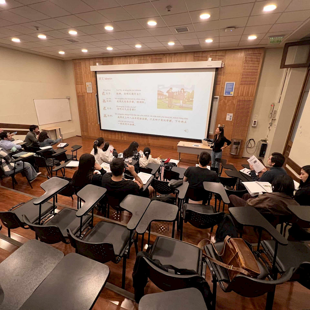 Clase de chino mandarín