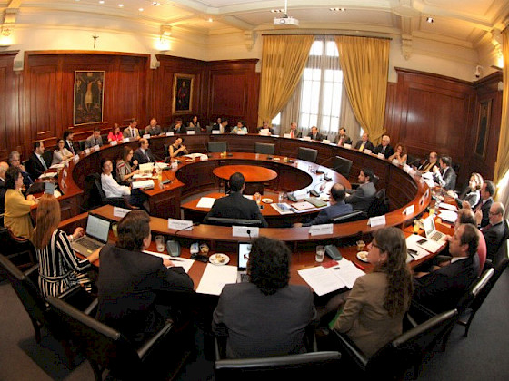 Las tres destacadas universidades de compromiso público, no estatales de la región, reunidas y planteando proyectos comunes en diferentes áreas de las ciencias, humanidades y artes.