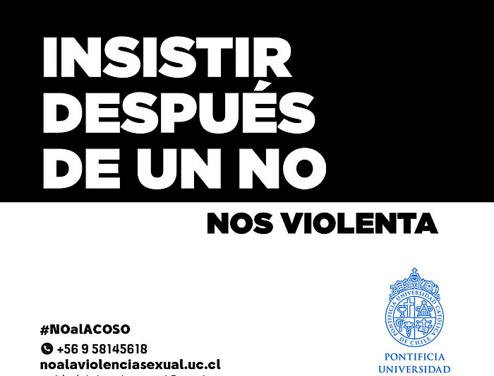 Comenzó segunda fase de la Campaña contra la Violencia Sexual UC -  Pontificia Universidad Católica de Chile