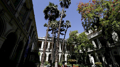 Casa Central UC- Patio de la Virgen