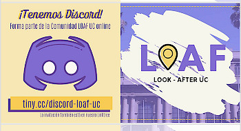 Imagen de los logos de las iniciativas Discord y Look After UC.