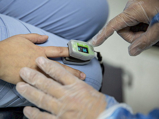 pandemia covid -19. Foto Dirección de Comunicaciones.