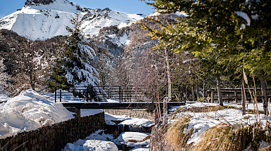 Imagen de los Nevados de Chillán.