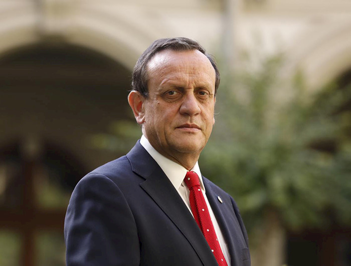 Rector Ignacio Sánchez. Foto Dirección de Comunicaciones