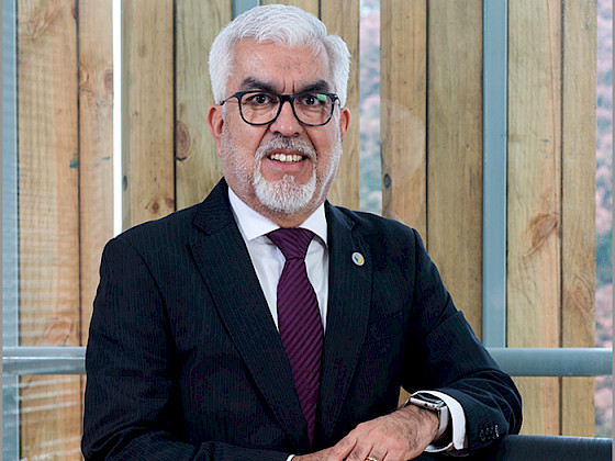 Rector de la Universidad Católica de Temuco y presidente de la Red G9, Aliro Bórquez. Foto UCT