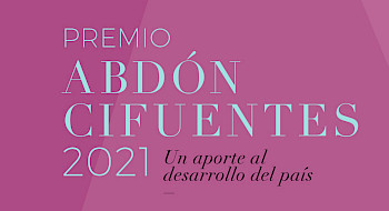 Foto afiche Premio Abdón Cifuentes 2021