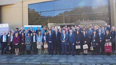 Foto grupal de los académicos e investigadores que participaron en esta actividad, en la Universidad de Concepción.