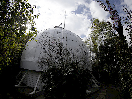 Vista Observatorio Manuel Foster. Foto Dirección de Comunicaciones.