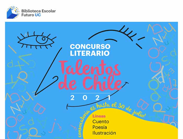imagen correspondiente a la noticia: "Concurso literario de Biblioteca Escolar Futuro abre sus postulaciones 2021"