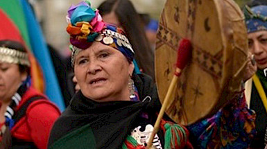 Persona mapuche. Foto google