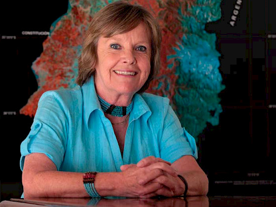 Retrato profesora Pilar Cereceda.