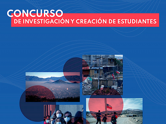 Afiche del concurso de Investigación y Creación para estudiantes UC