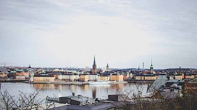 View of a Sweden city