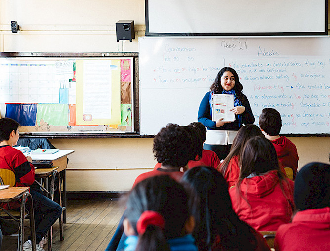 Como explica Marcela Marzolo: Se espera ver comunidades educativas más empoderadas y autónomas donde todos los actores tengan un rol activo en el diseño e implementación del proyecto educativo. Se anhela una educación que prepare para la vida”. (Imagen: Elige Educar)