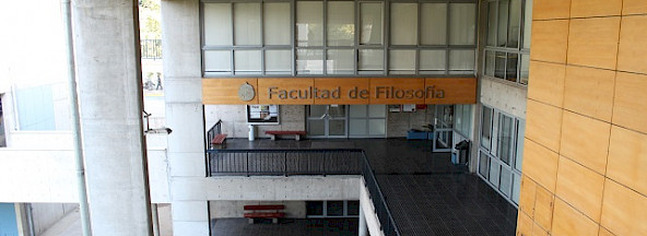 Vista de uno de los pisos de la Facultad de Filosofía.