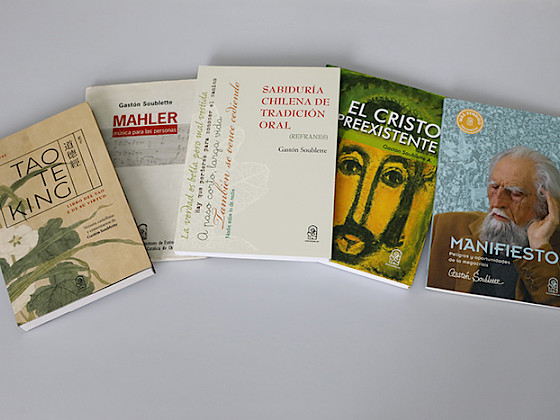 Cinco libros de Gastón Soublette