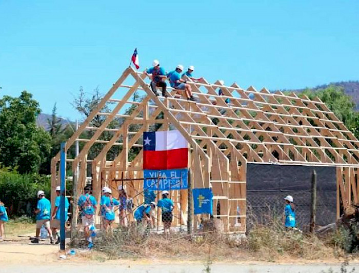 imagen correspondiente a la noticia: "Proyecto Capilla País se apronta a concluir sus trabajos con cerca de 70 capillas construidas"