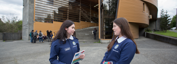 Frontis del Campus Villarrica.