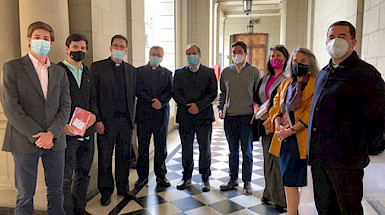 Algunos participantes en el Congreso UC  de Educación Católica.- Foto Pastoral UC