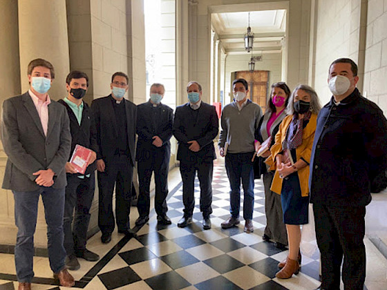 Algunos participantes en el Congreso UC  de Educación Católica.- Foto Pastoral UC