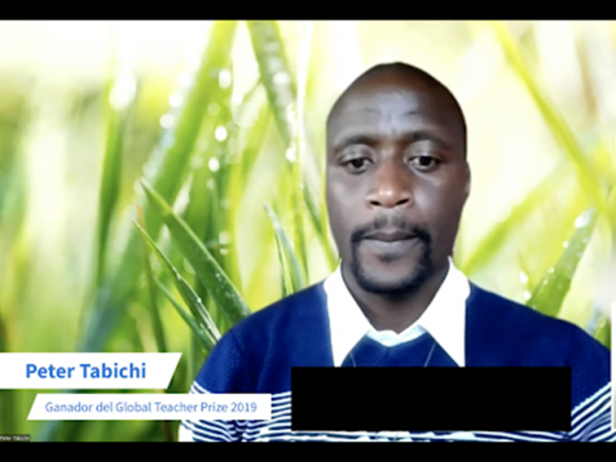 Peter Tabichi, ganador del Global Teacher Prize 2019, uno de los expositores del congreso. Foto Pastoral