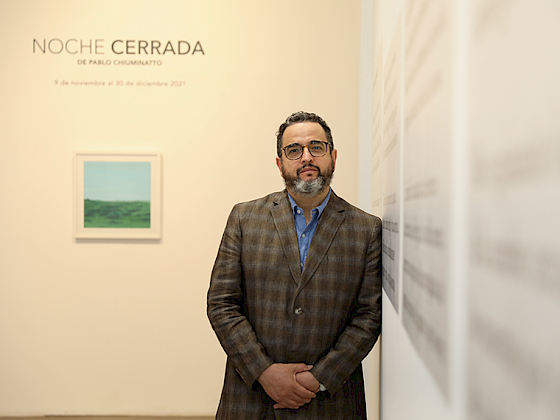 Pablo Chiuminatto en la Galería de Arte UC
