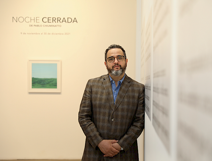 Pablo Chiuminatto en la Galería de Arte UC