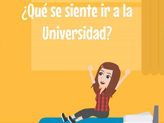 dibujo de joven con los brazos en alto