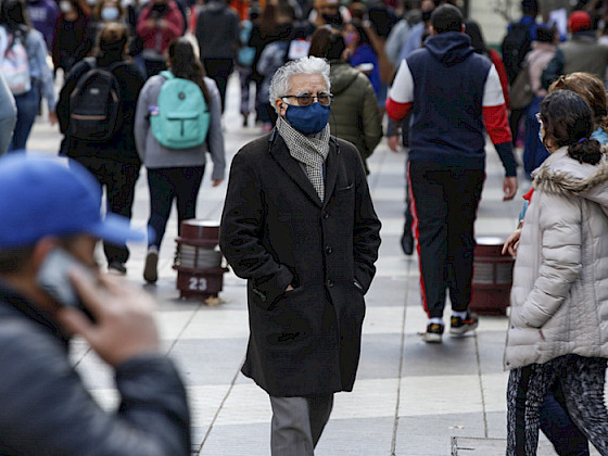 Adulto mayor.- Foto Karina Fuenzalida