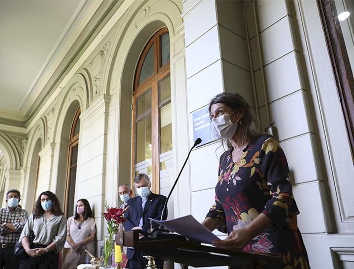 imagen correspondiente a la noticia: "Dirección de Asuntos Estudiantiles inaugura sala de lactancia en Casa Central"