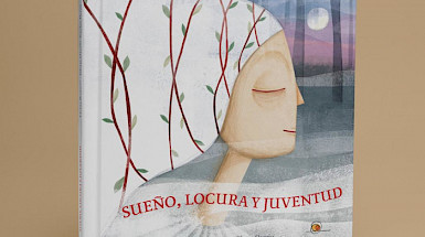 portada de un libro que incluye la ilustración de un rostro de mujer con su pelo al viento