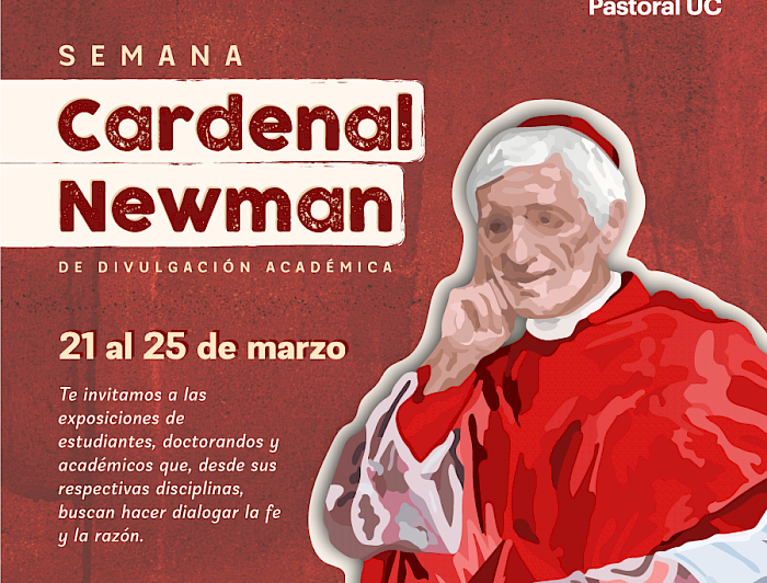 imagen correspondiente a la noticia: "Diálogos interdisciplinarios en los patios de la UC dan el vamos a Semana Cardenal Newman"