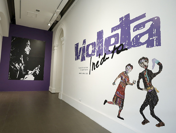 imagen correspondiente a la noticia: "Quedan 20 días para descubrir obras inéditas de Violeta Parra en la UC"