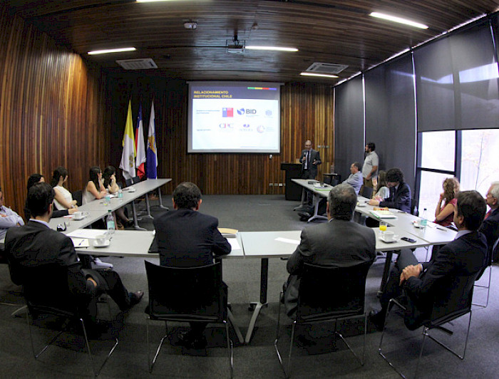 Reunión de La Tríada en Centro de Innovación UC