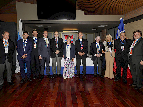 Ceremonia de investidura de los Cruzados Caballeros.- Foto CDUC