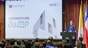 Panorámica de la ceremonia de lanzamiento del concurso Jump Chile 2019