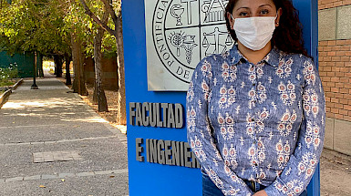 Rosario Triviños, egresada de Técnico en Enfermería
