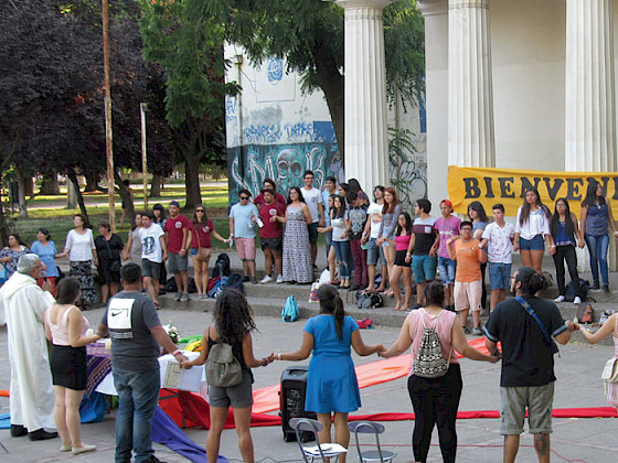 Monitores de Colonias Urbanas de la mano con jóvenes y niños