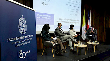 Inauguración Año Académico 2022 Facultad de Educación.- Foto Dirección de Comunicaciones